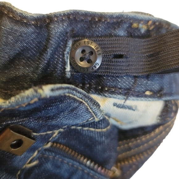 Baby Gap Jean Shorts Adjustable Waistband - Picture 6 of 8